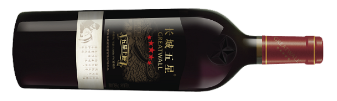 China Greatwall, Five Star Grand Master Cabernet Sauvignon-Marselan-Syrah, Zhangjiakou, Hebei, China 2021